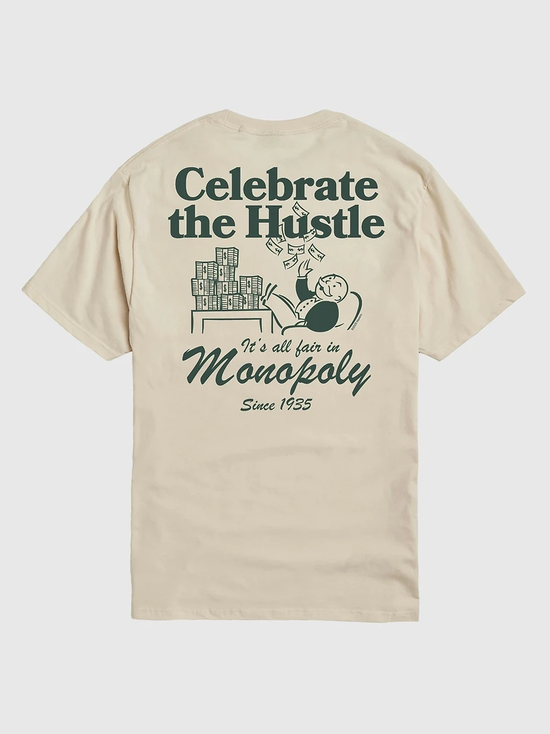 Monopoly Celebrate The Hustle Graphic Tee