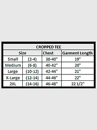 Cherry Coke Mon Cheri Cropped Graphic Tee