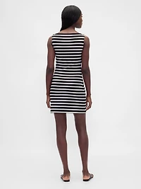 Boatneck Mini Shift Dress