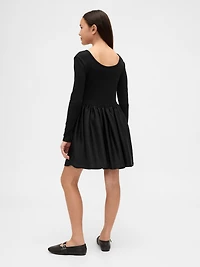 Kids Modern Mixed Media Dress