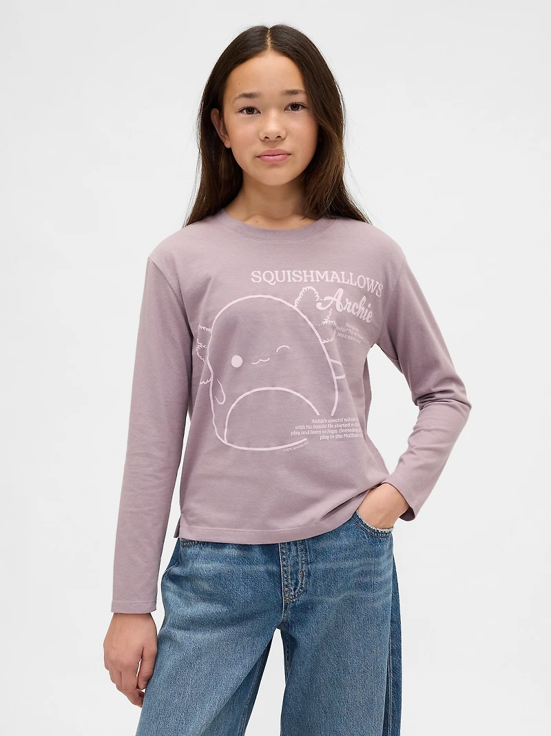 Kids Squishmallow Oversized Graphic T-Shirt