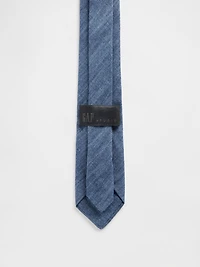 GapStudio Chambray Skinny Tie