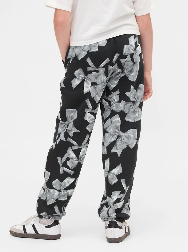 Kids Relaxed Bow Joggers