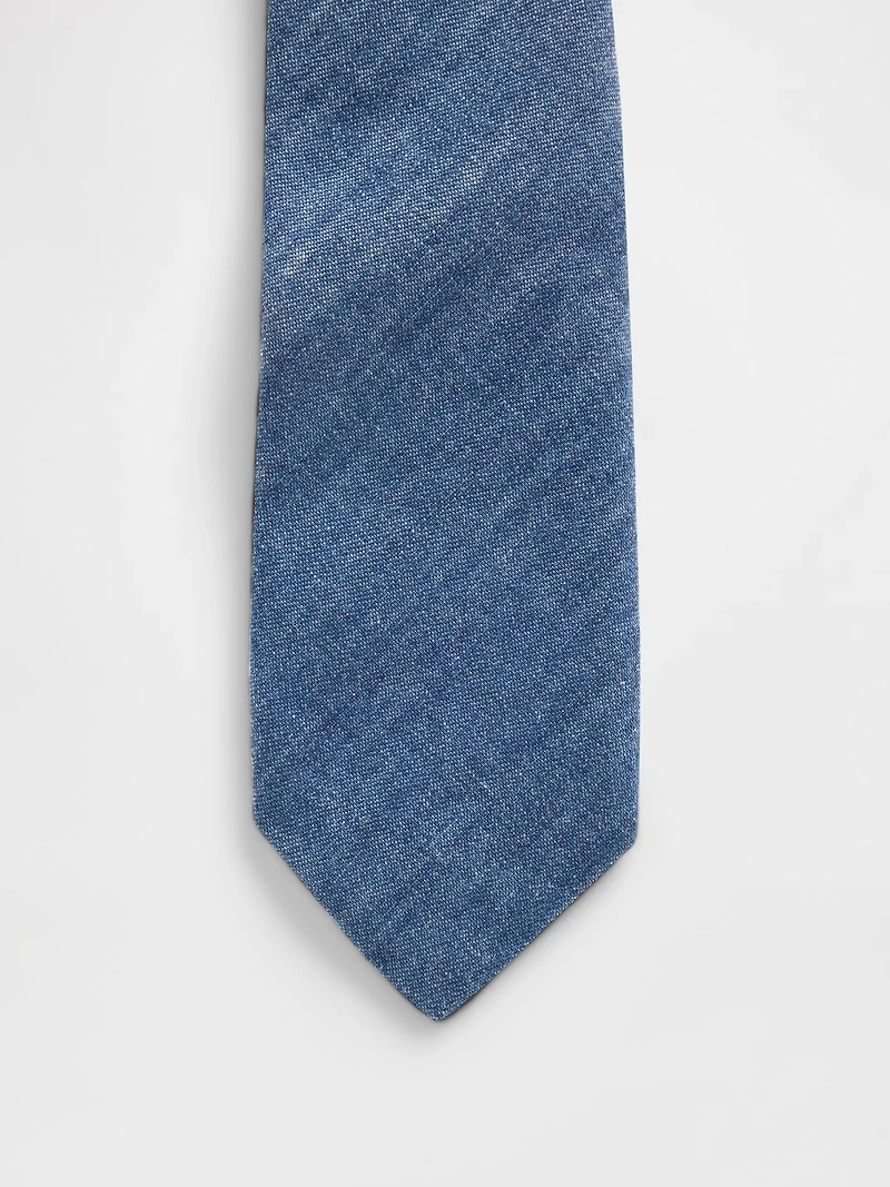 GapStudio Chambray Skinny Tie