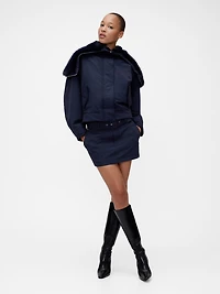 GapStudio Belted Mini Skirt