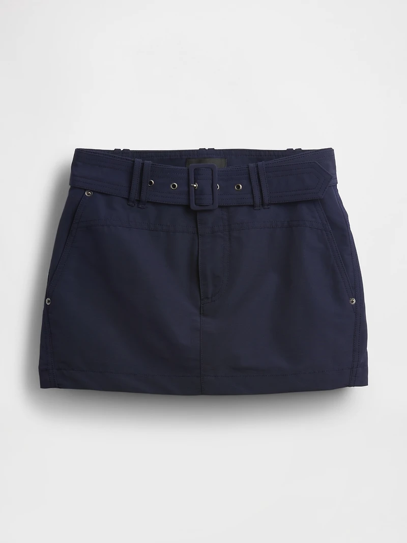 GapStudio Belted Mini Skirt