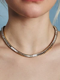 HART Baguette Tennis Necklace