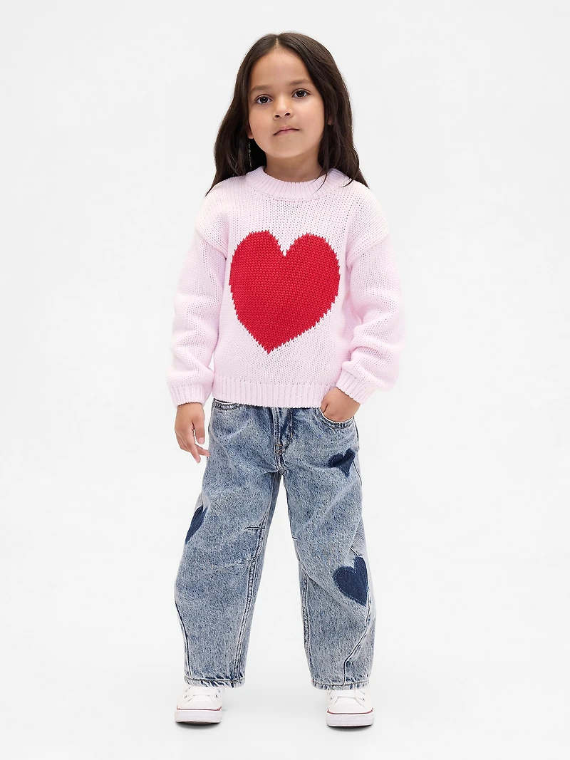 Baby & Toddler Heart Horseshoe Jeans