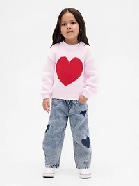 Baby & Toddler Heart Horseshoe Jeans