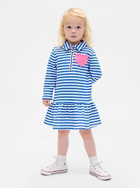 Baby & Toddler Half-Zip Pullover Sweatshirt Dress