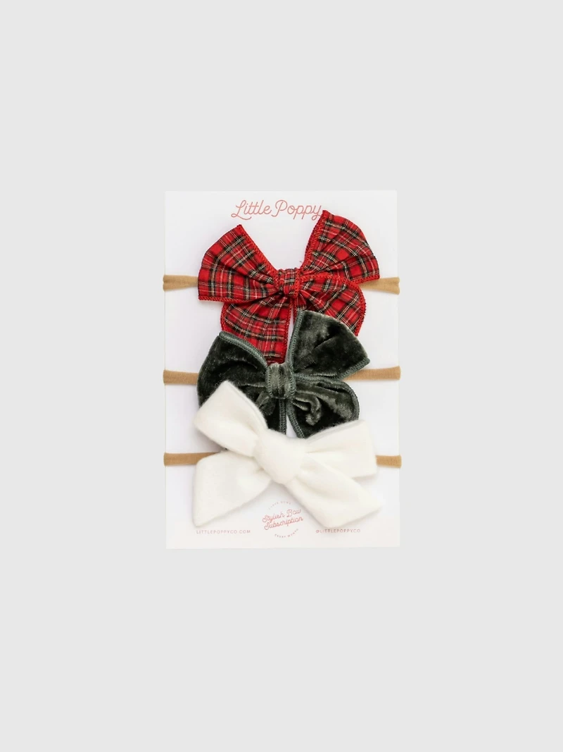 The Natalie Headband Bow Set
