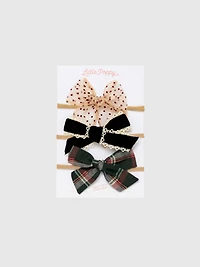 The Clara Headband Bow Set
