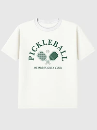 Pickleball Members Only Graphic T-Shirt