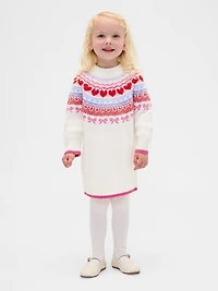 Baby & Toddler Fair Isle Sweater Dress