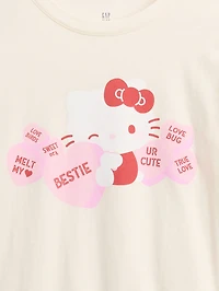 Kids Hello Kitty Oversized Graphic T-Shirt