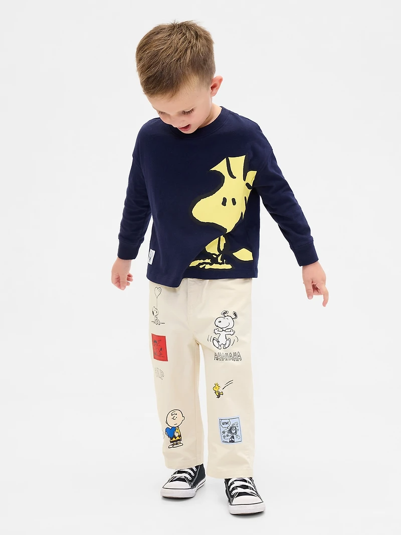 Baby & Toddler Peanuts Pull-On Barrel Pants