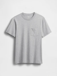 Adult Organic Cotton Pocket T-Shirt