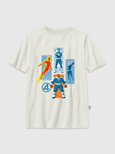 Kids Fantastic Four Family Graphic T-Shirt