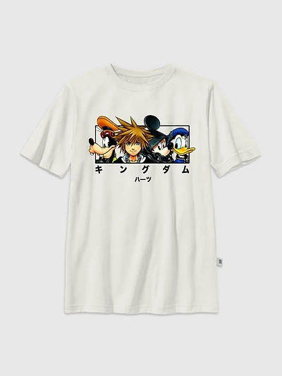 Kids Kingdom Hearts Box Up Graphic T-Shirt