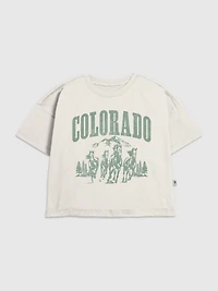 Kids Colorado Horses Graphic T-Shirt