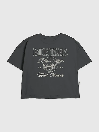 Kids Montana Wild Horse Graphic T-Shirt