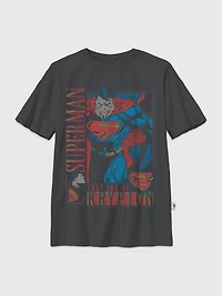 Kids Superman Retro Graphic T-Shirt