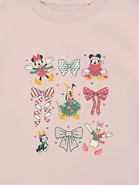 Toddler Mickey And Friends Holiday Bows Graphic T-Shirt