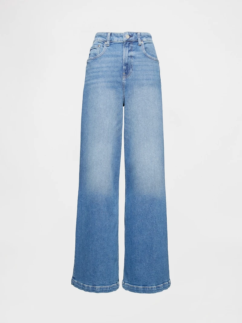Extra High Rise Stride Wide-Leg Jeans