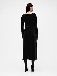 GapStudio Velvet Midi Dress