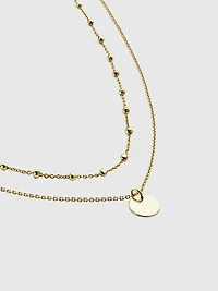 Ana Luisa Willow Coin Necklace Set