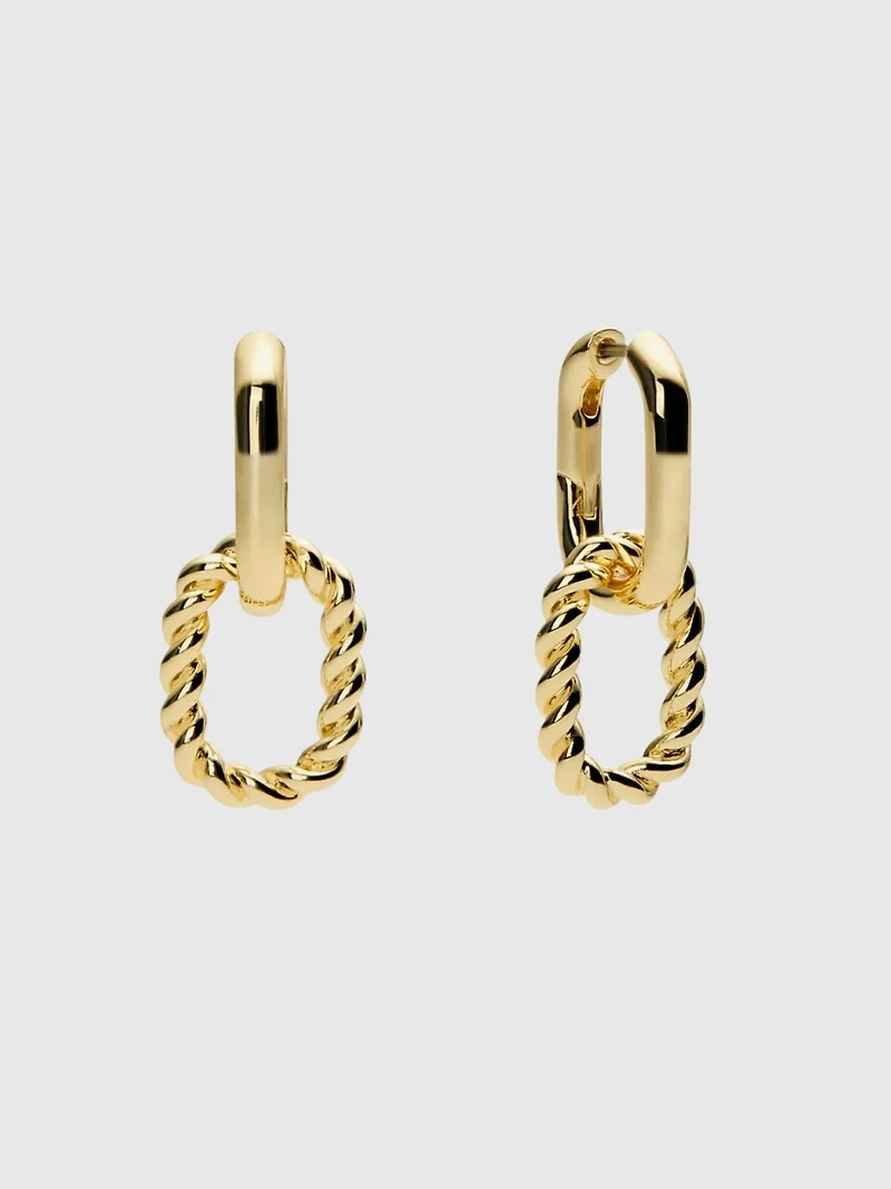 Ana Luisa Ash Double Hoop Earrings