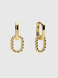 Ana Luisa Ash Double Hoop Earrings