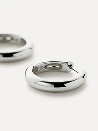 Ana Luisa Giulia Medium Hoop Earrings