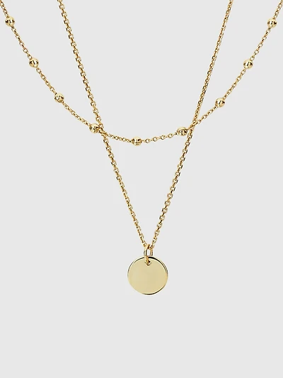 Ana Luisa Willow Coin Necklace Set