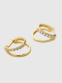 Ana Luisa Toda Mini Double Hoop Earrings