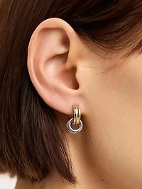 Ana Luisa Asher Drop Huggie Earrings