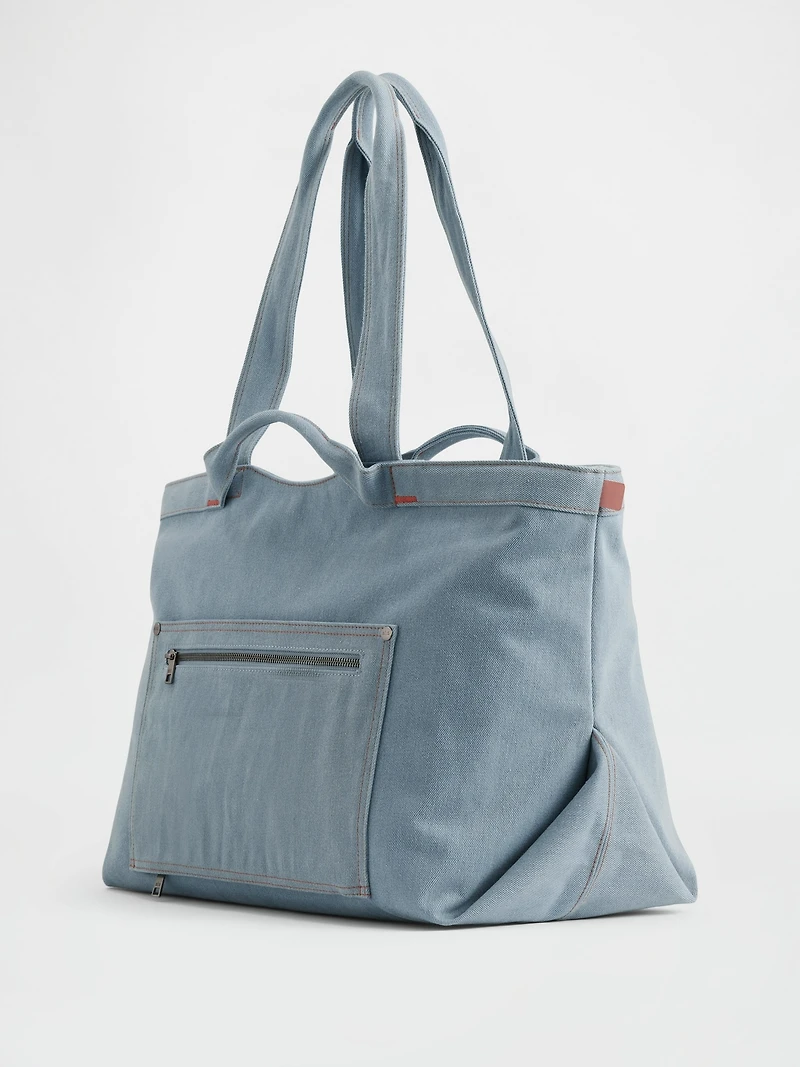 Gap × BÉIS Denim Travel Tote