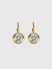 HART Bezel Drop Earrings