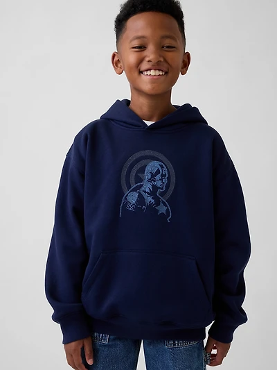 Kids Marvel VintageSoft Relaxed Hoodie