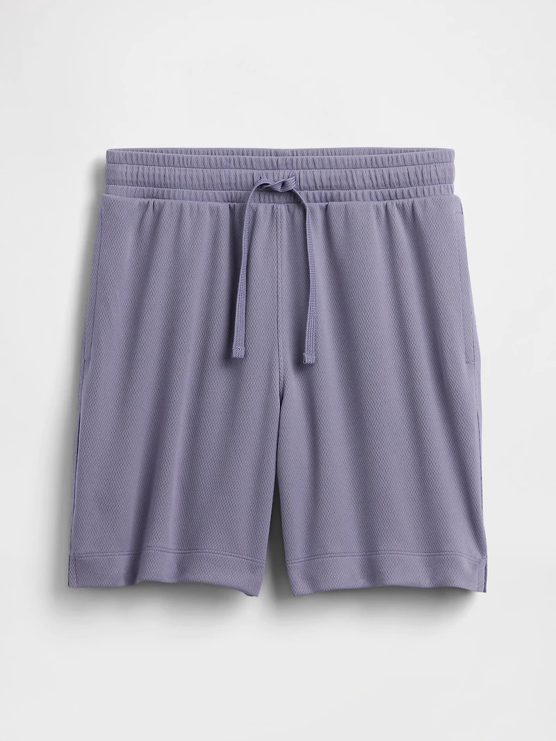 Kids GapFit Tech Recycled Mesh Shorts