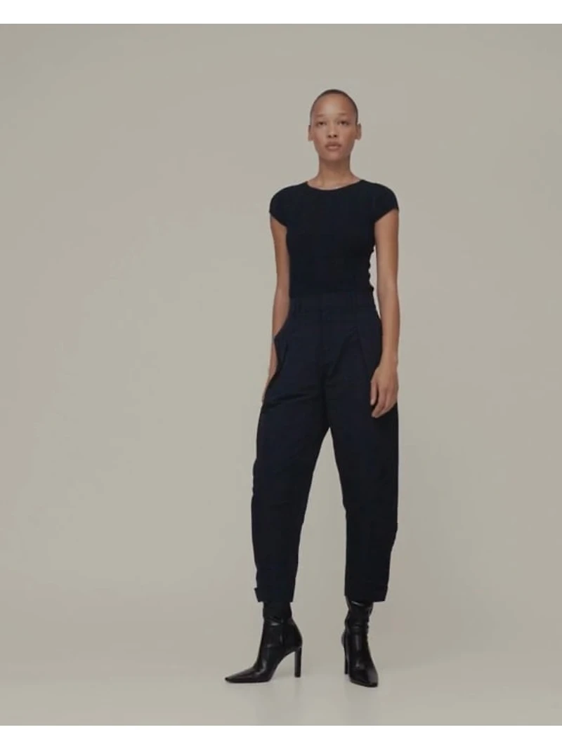 GapStudio High Rise Barrel Trousers