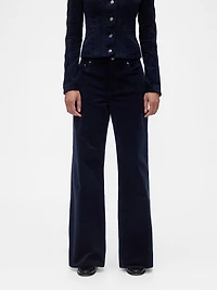 GapStudio Low Rise Corduroy Wide-Leg Pants