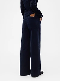 GapStudio Low Rise Corduroy Wide-Leg Pants