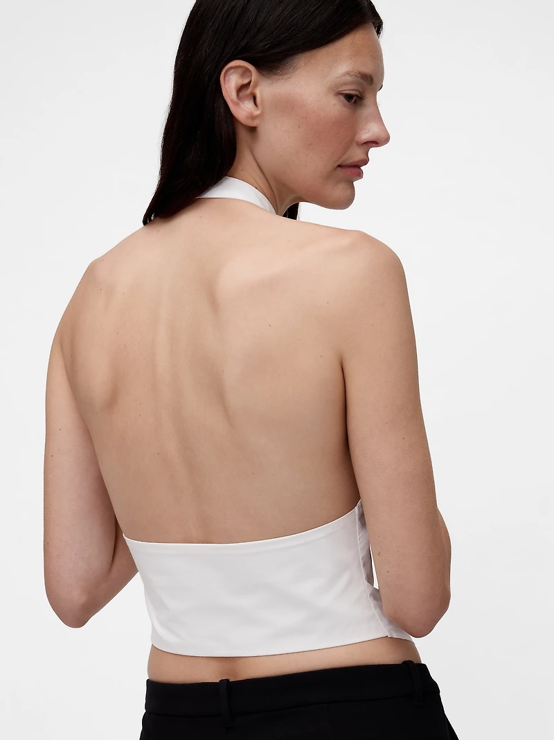 GapStudio Poplin Tuxedo Shirt