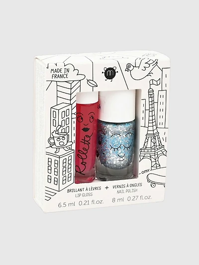 Nailmatic Nail Polish and Lip Gloss Magique Set
