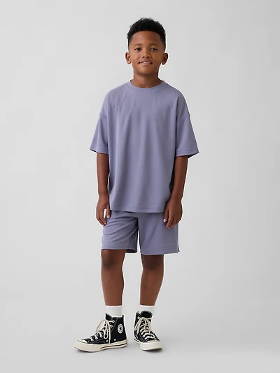 Kids GapFit Tech Recycled Mesh Shorts