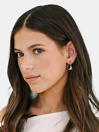 Pierced Co Ice Skate Charm For Huggie Earrings