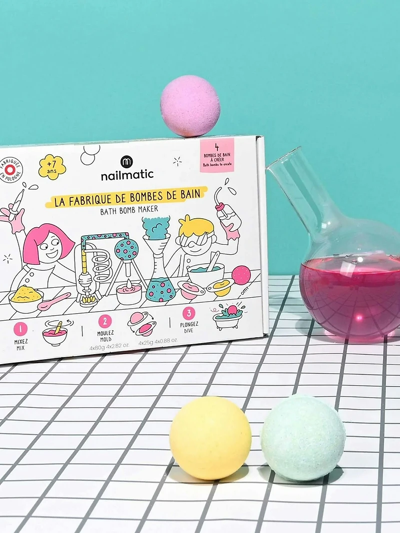 Nailmatic Bath Bomb Maker Kit