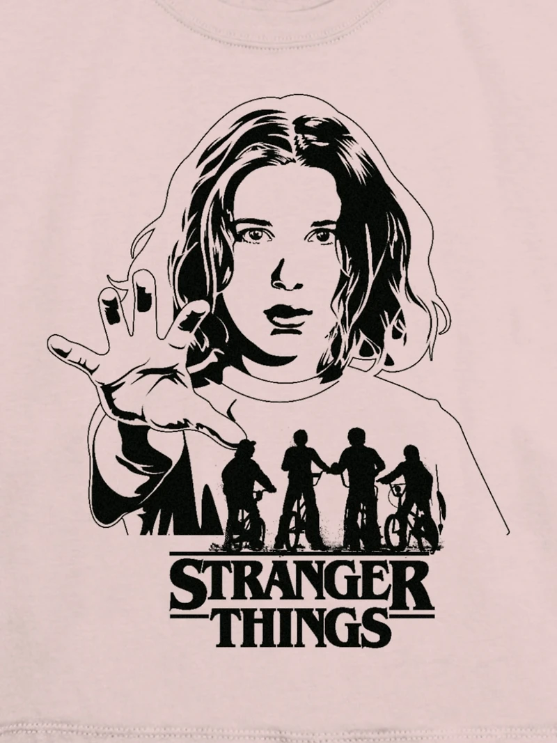 Kids Stranger Things Hawkins Bike Ride Graphic T-Shirt