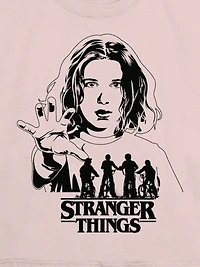 Kids Stranger Things Hawkins Bike Ride Graphic T-Shirt